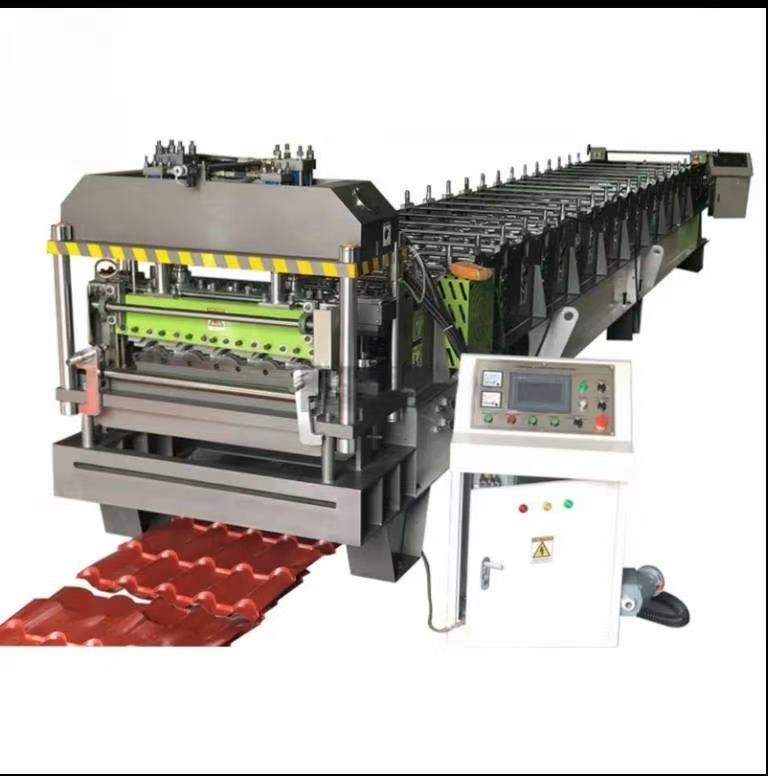 Glazed Roll Forming Machine Roofing Tile Press Making Machine