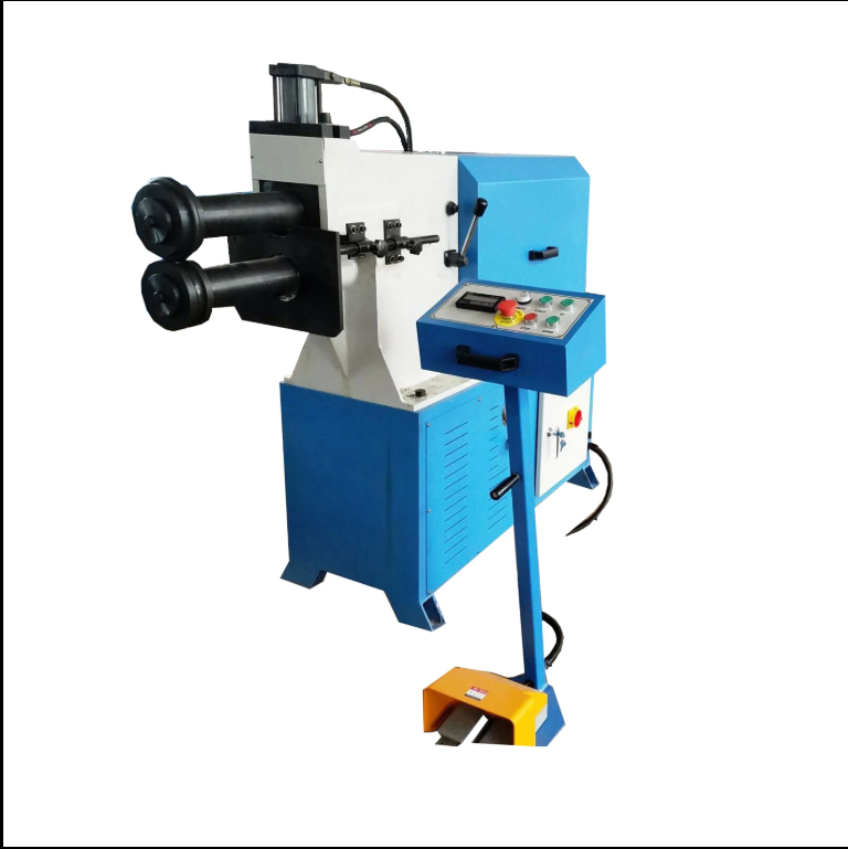 hydraulic Electric Metal Swaging Machine sheet metal beading rollers motorized duct rotary beader swaging Machine