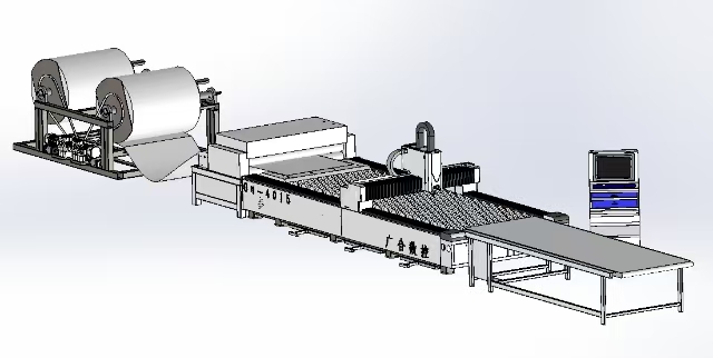 Fiber laser cutting machine 